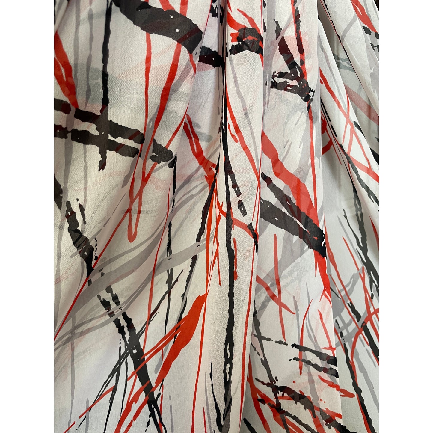 Artsy scene Red/Blk (fabric)