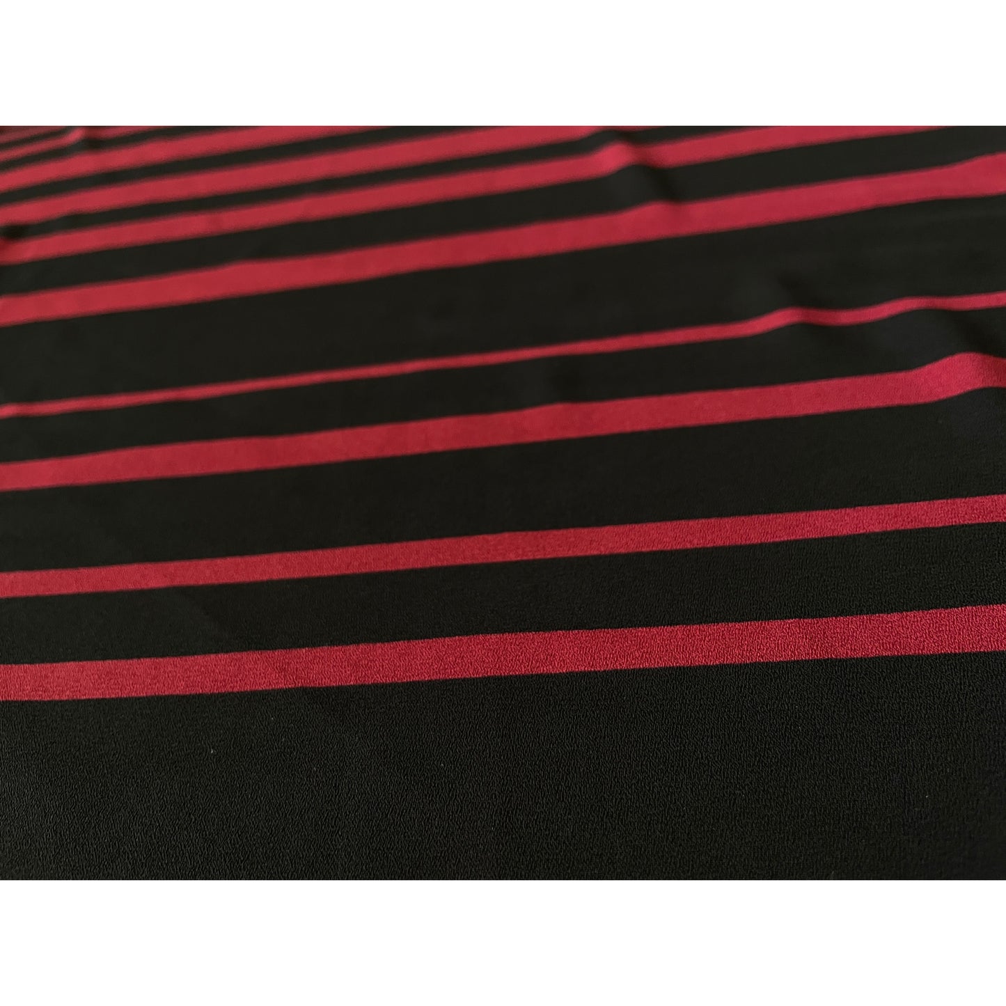 Sally Stripes Red/Blk (fabric)