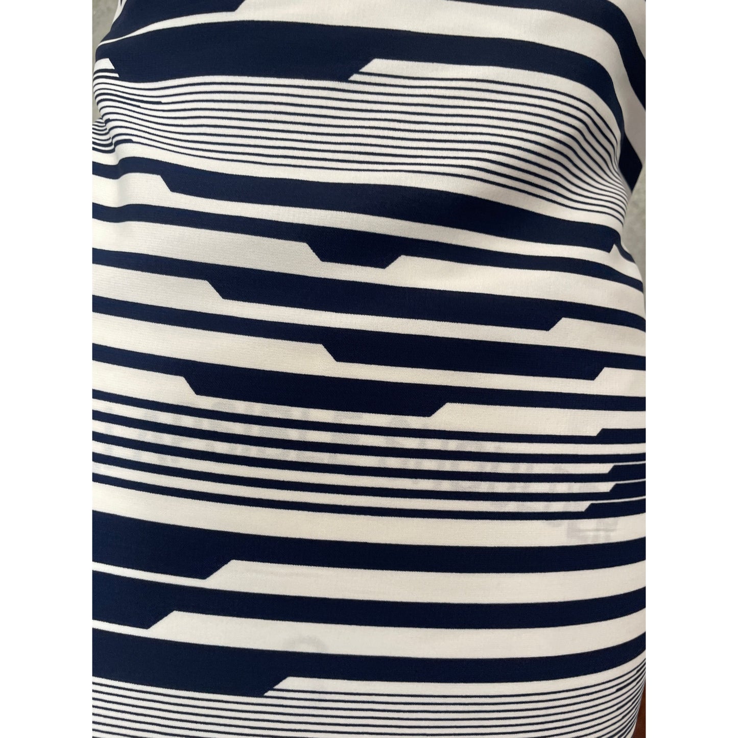 Lillie lines Navy (fabric)