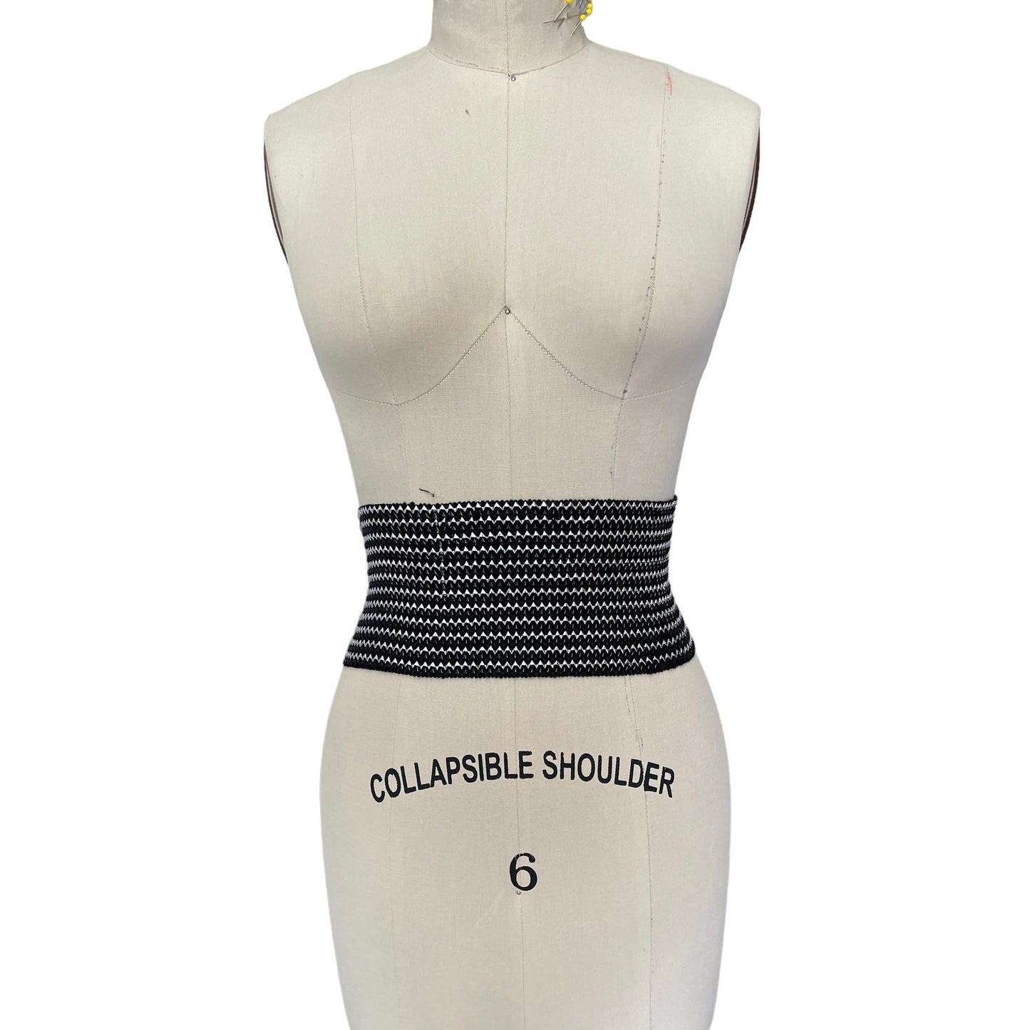 Large- Melly Metallic elastic stretch (trim)