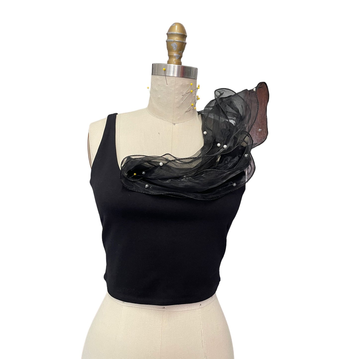 Organza and pearls (trim)