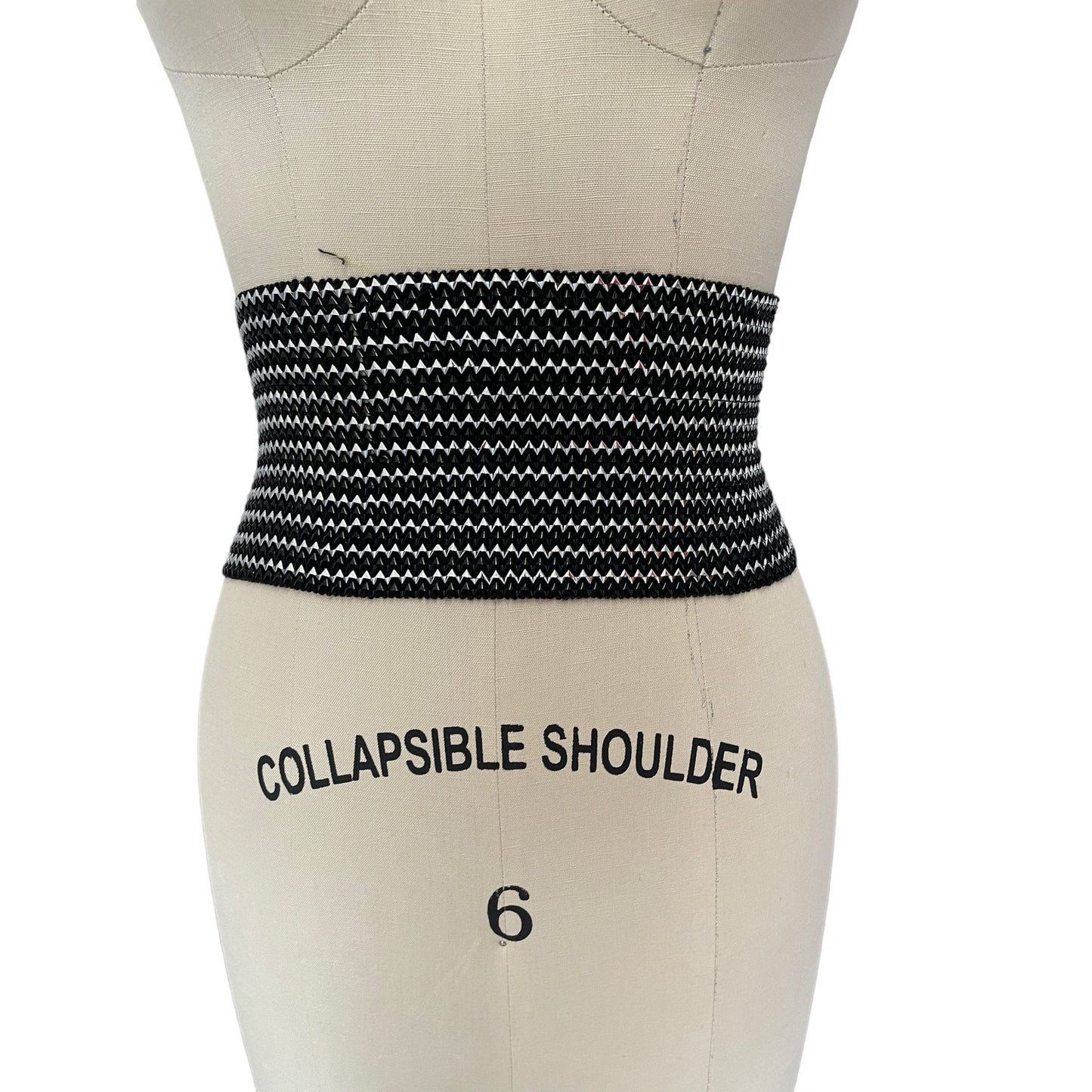 Large- Melly Metallic elastic stretch (trim)