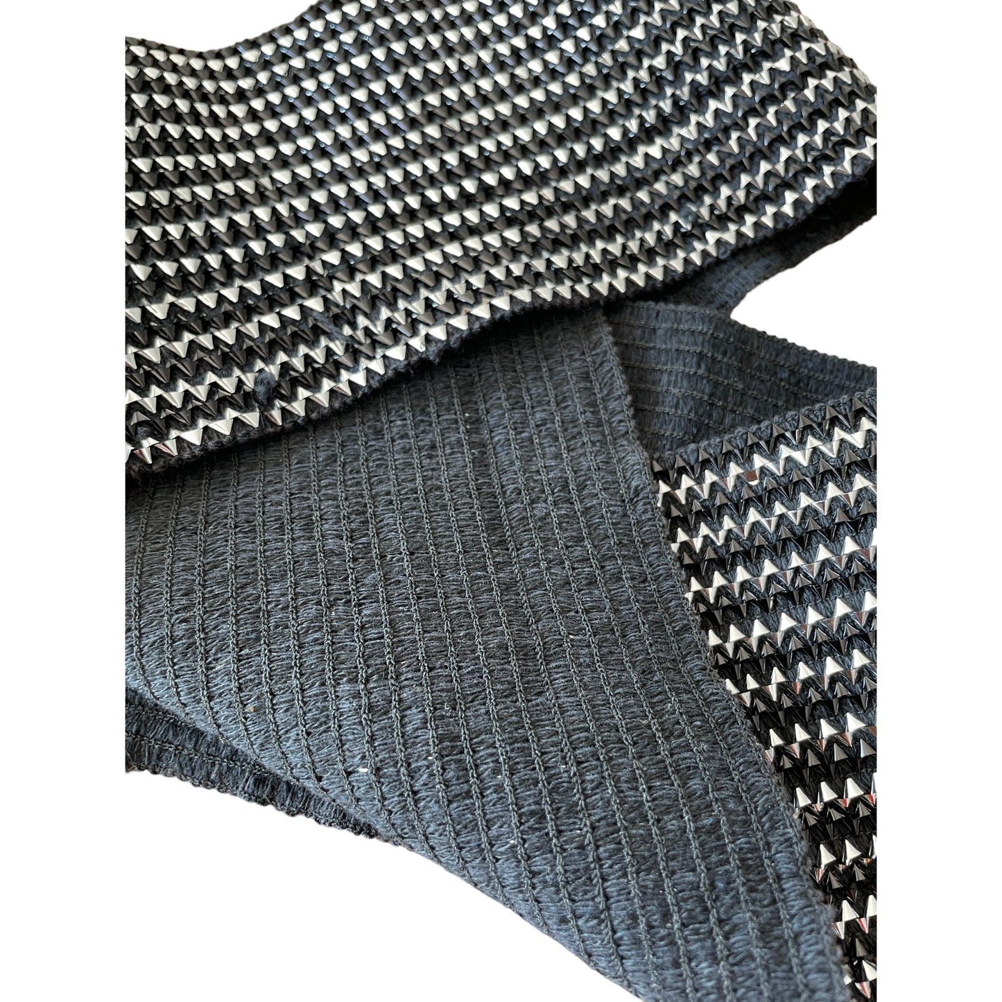 Large- Melly Metallic elastic stretch (trim)