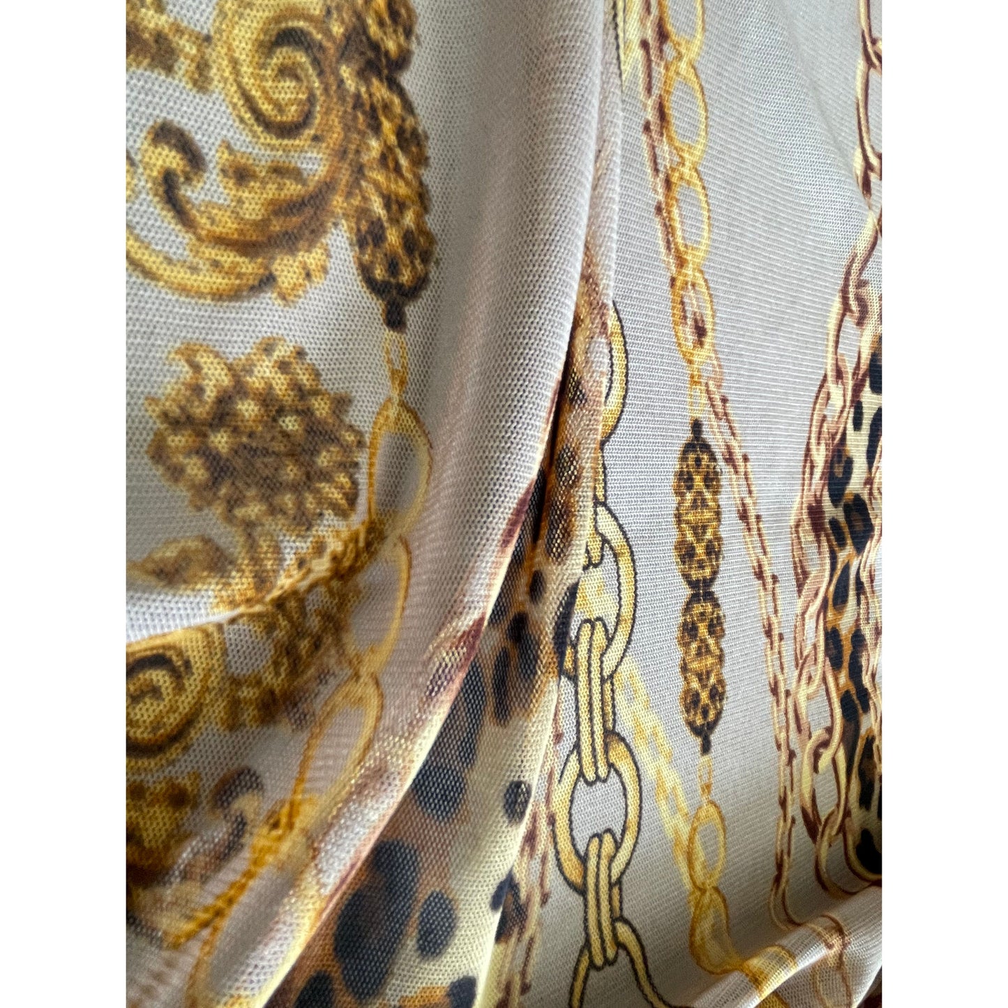 Leopard chains (fabric)