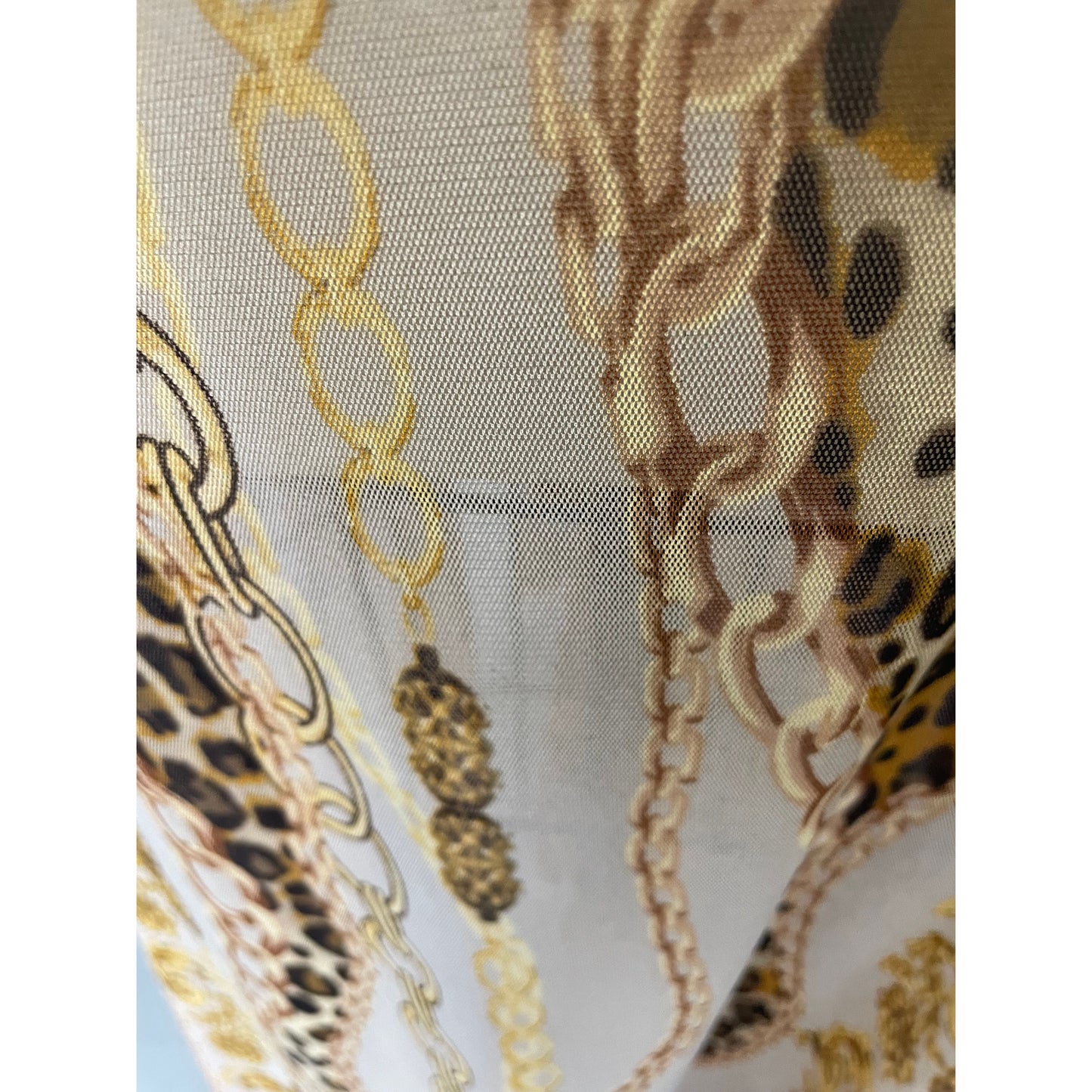 Leopard chains (fabric)