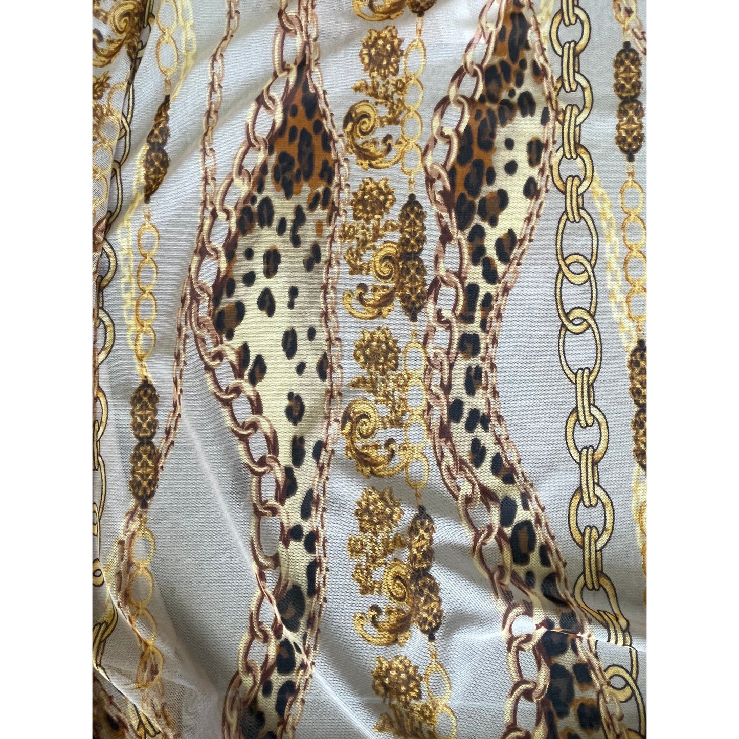 Leopard chains (fabric)