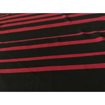 Sally Stripes Red/Blk (fabric)