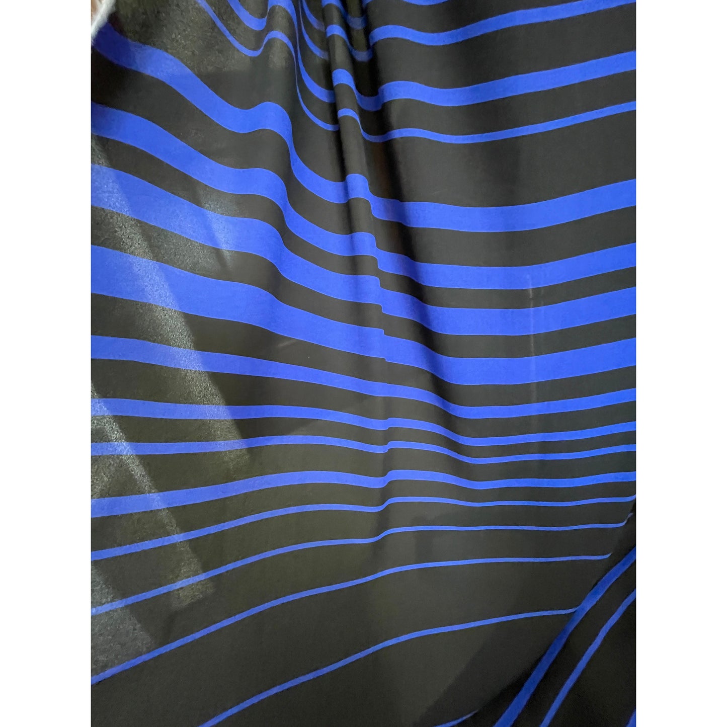 Sally Stripes Blue/Black (fabric)