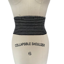 Large- Melly Metallic elastic stretch (trim)