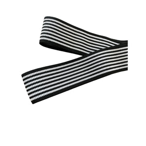 Noir Stripes elastic (trim)