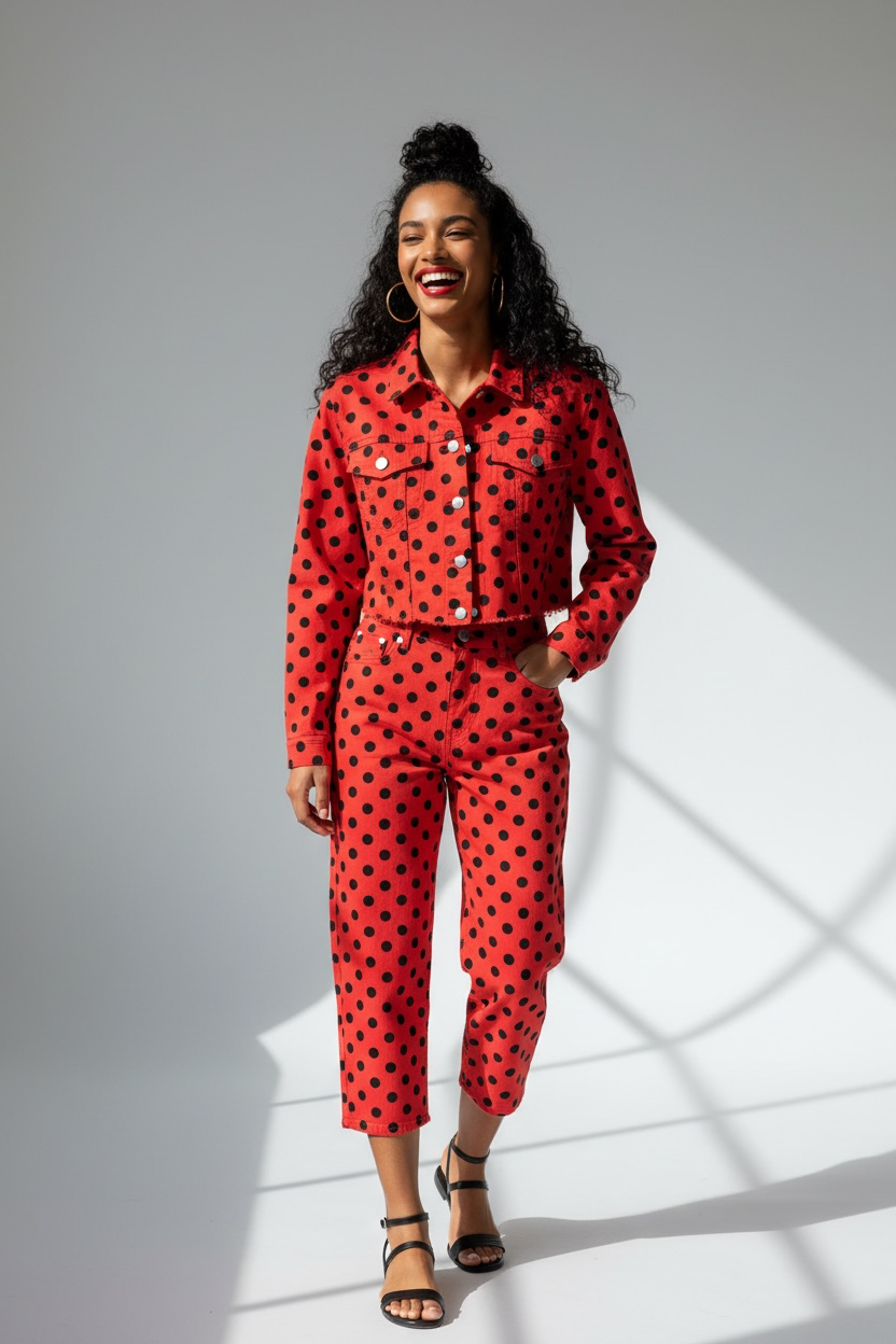 Polka dot dot dot (fabric)