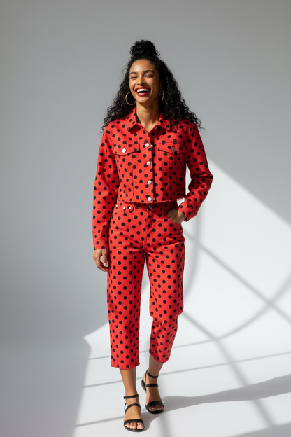 Polka dot dot dot (fabric)