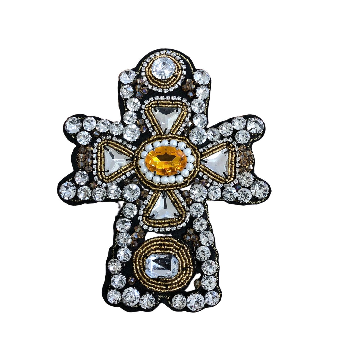 Cross - silver/gold (patch)